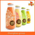 2015 hot new products package pvc shrink wrap bottle label for fruit juice